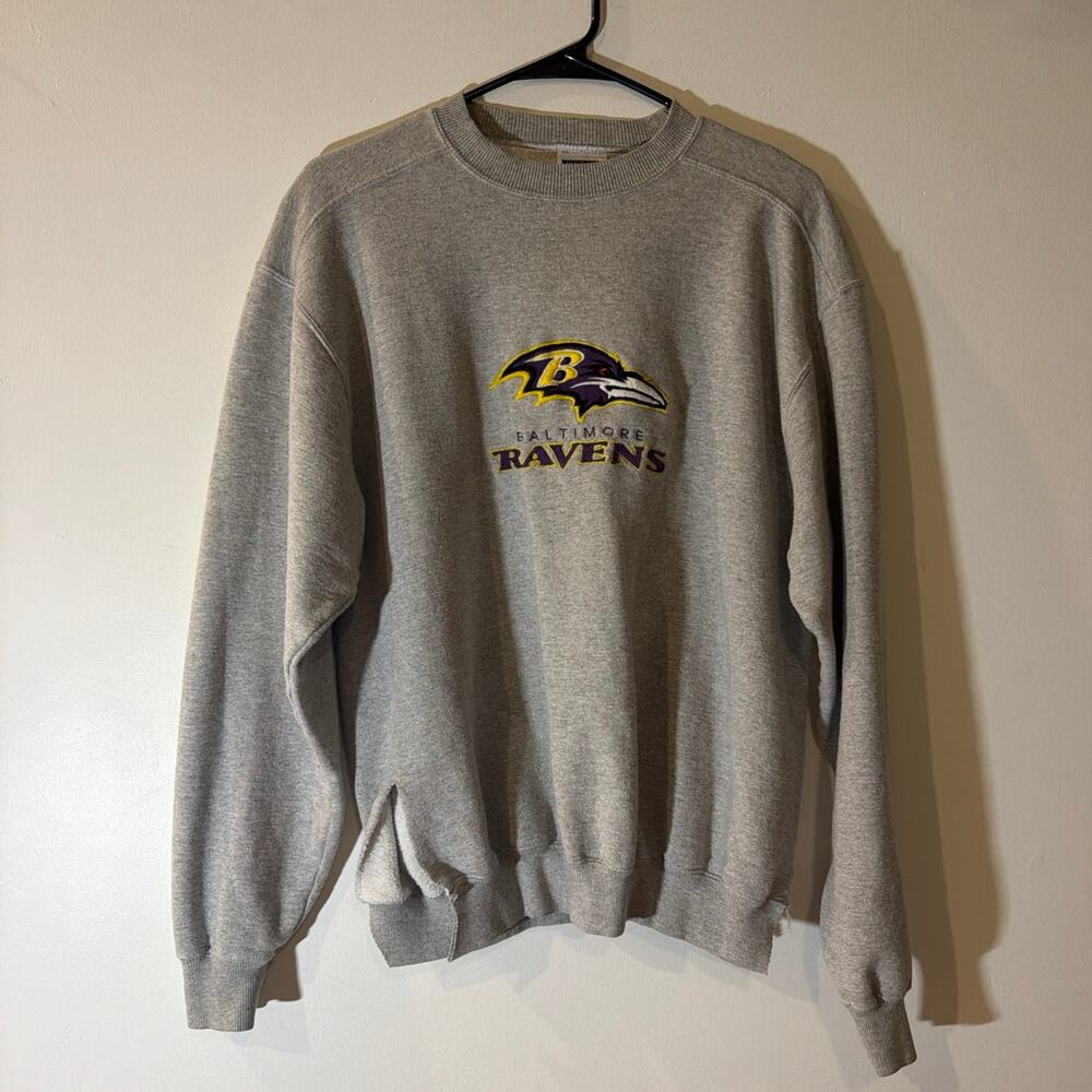 Vintage Baltimore Ravens Crew Neck Sweatshirt Size Medium